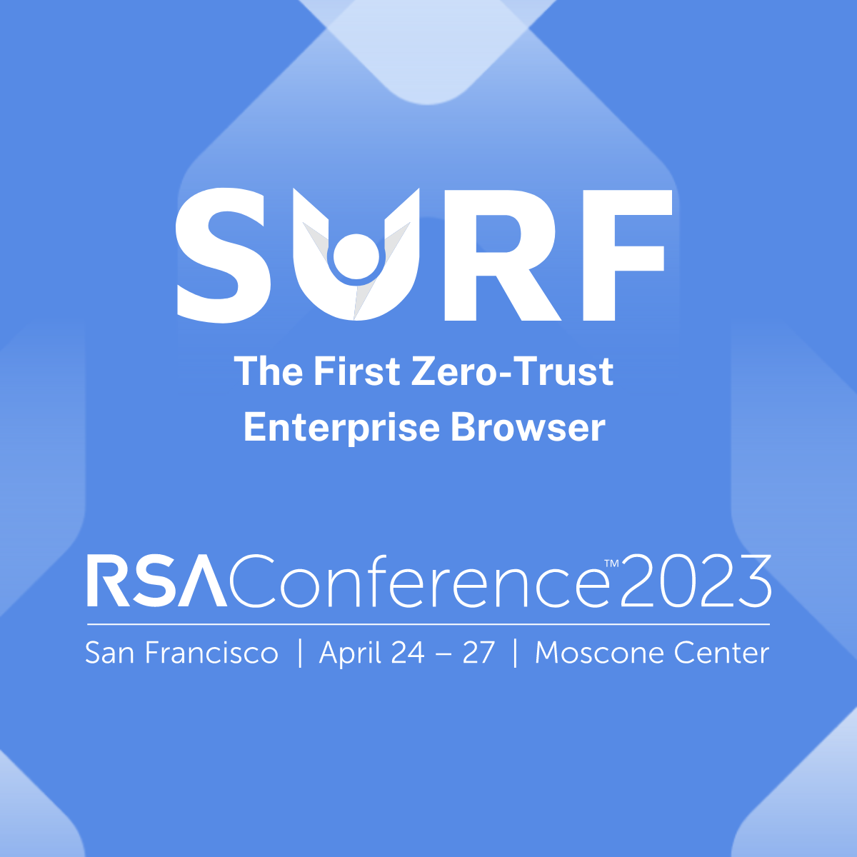 SURF RSA conference banner